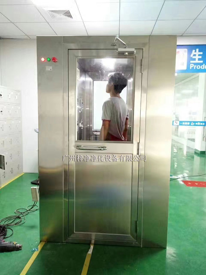 不同體型的人員在風淋室中的停留時間也會有所不同